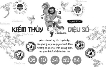 KIẾM THỦY DIỆU SỐ 04/03/2024