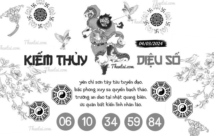 KIẾM THỦY DIỆU SỐ 18/02/2024