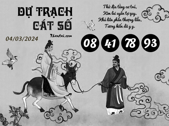 DỰ TRẠCH CÁT SỐ 18/02/2024