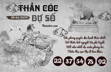 THẦN CÓC DỰ SỐ 04/03/2024