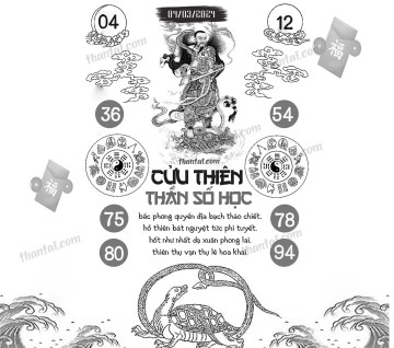 CỬU THIÊN THẦN SỐ HỌC 04/03/2024