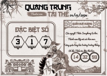 QUANG TRUNG TÁI THẾ 04/03/2024