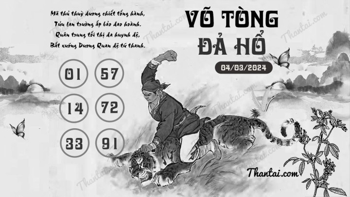 VÕ TÒNG ĐẢ HỔ 18/02/2024