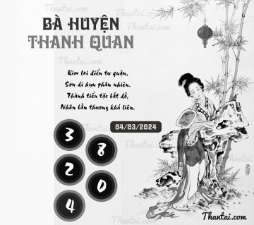 BÀ HUYỆN THANH QUAN 04/03/2024