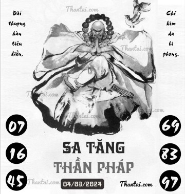 SA TĂNG THẦN PHÁP 04/03/2024