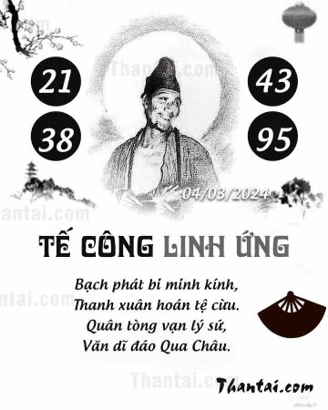 TẾ CÔNG LINH ỨNG 04/03/2024