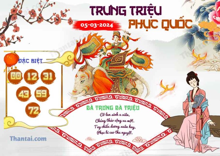 Trưng Triệu Phục Quốc 19/02/2024