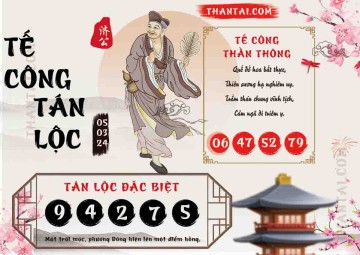 Tế Công Tán Lộc 05/03/2024