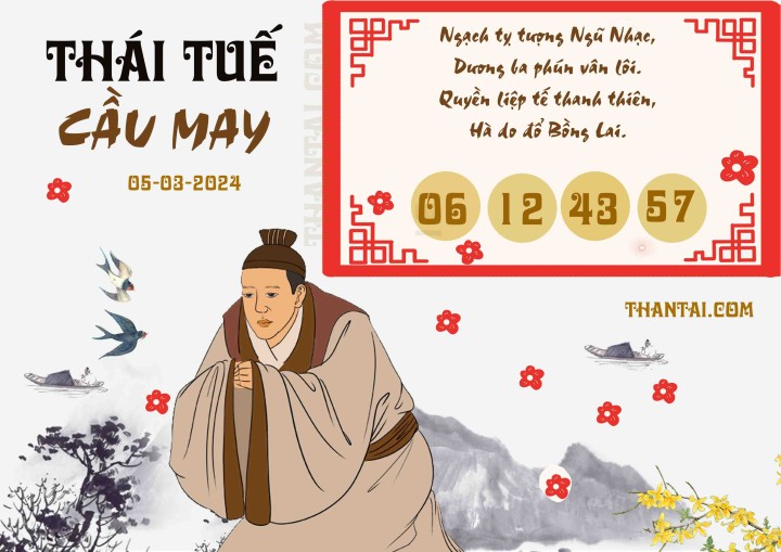 Thái Tuế Cầu May 19/02/2024