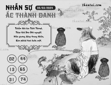 NHẪN SỰ ẮC THÀNH DANH 05/03/2024