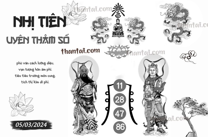 NHỊ TIÊN UYÊN THÂM SỐ 19/02/2024