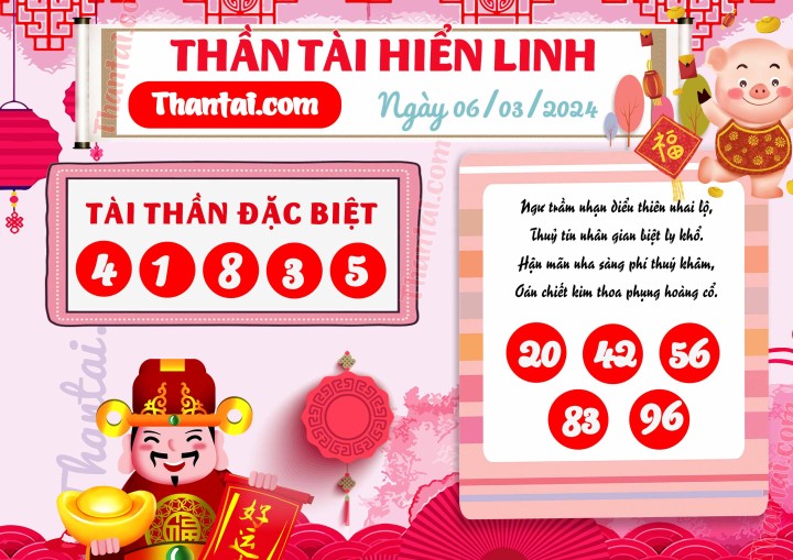 THẦN TÀI HIỂN LINH 20/02/2024