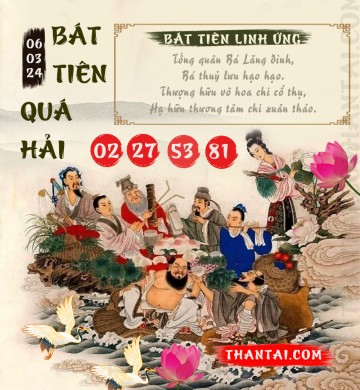 BÁT TIÊN QUÁ HẢI 06/03/2024