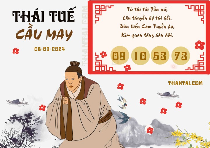 Thái Tuế Cầu May 20/02/2024