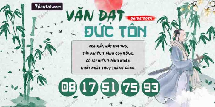 Văn Đạt Đức Tôn 20/02/2024