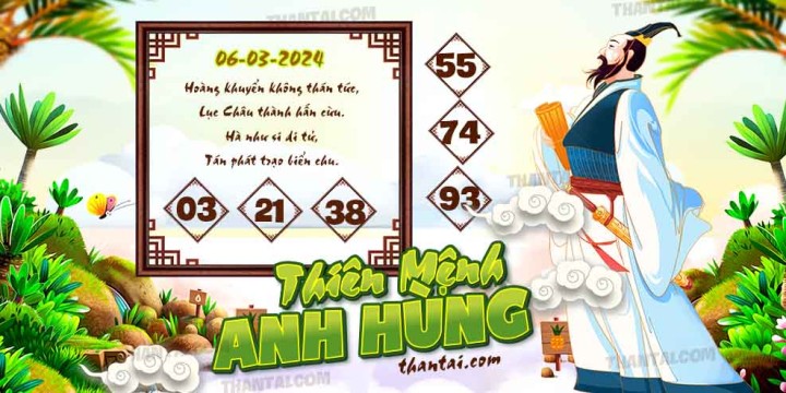 THIÊN MỆNH ANH HÙNG 20/02/2024