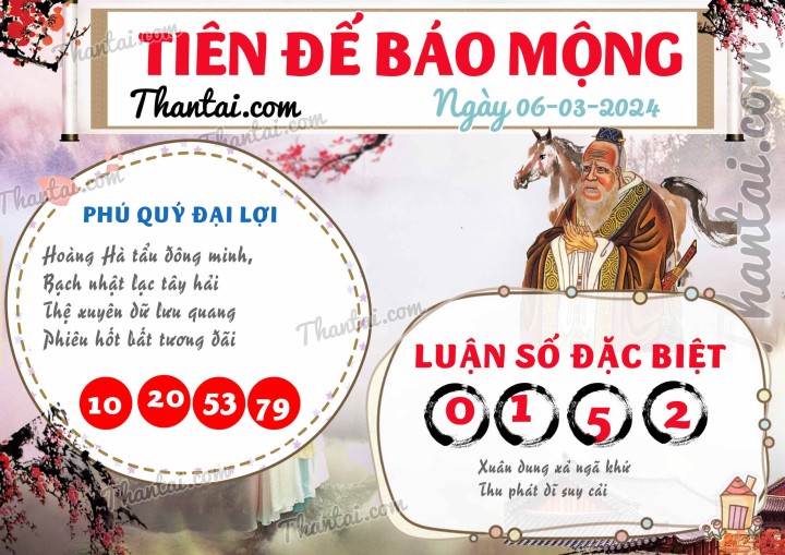 Tiên Đế Báo Mộng 20/02/2024