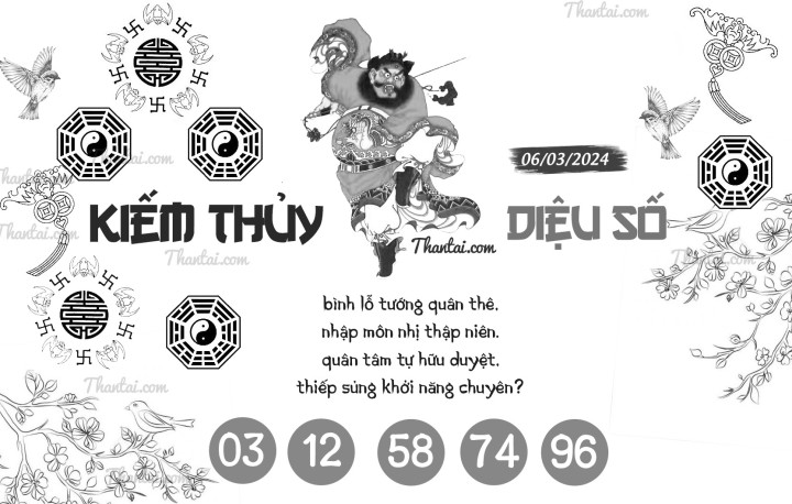 KIẾM THỦY DIỆU SỐ 20/02/2024