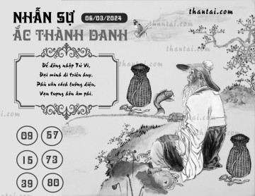 NHẪN SỰ ẮC THÀNH DANH 06/03/2024