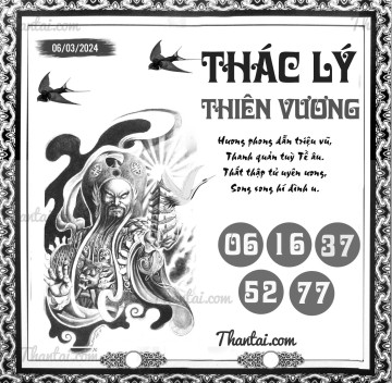 THÁC LÝ THIÊN VƯƠNG 06/03/2024