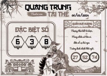 QUANG TRUNG TÁI THẾ 06/03/2024