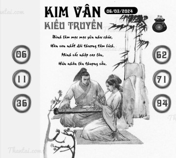 KIM VÂN KIỀU TRUYỀN 06/03/2024