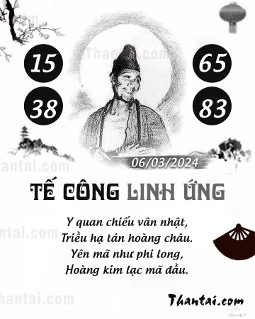 TẾ CÔNG LINH ỨNG 06/03/2024