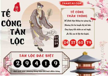 Tế Công Tán Lộc 07/03/2024