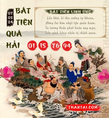 BÁT TIÊN QUÁ HẢI 07/03/2024