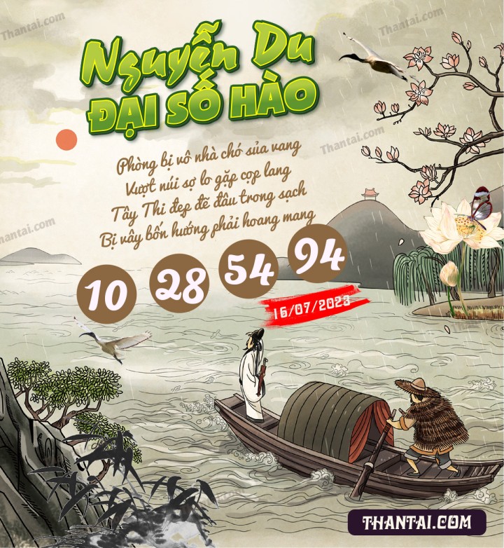 Nguyễn Du Đại Hào Số 01/07/2023