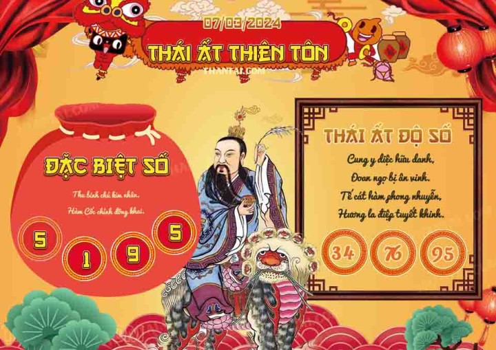 Thái Ất Thiên Tôn 21/02/2024