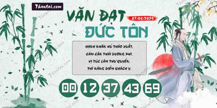 Văn Đạt Đức Tôn 21/02/2024
