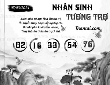 NHÂN SINH TƯƠNG TRỢ 07/03/2024