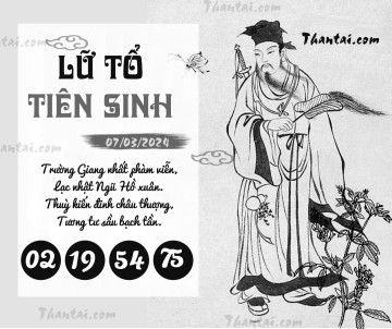 LỮ TỔ TIÊN SINH 07/03/2024