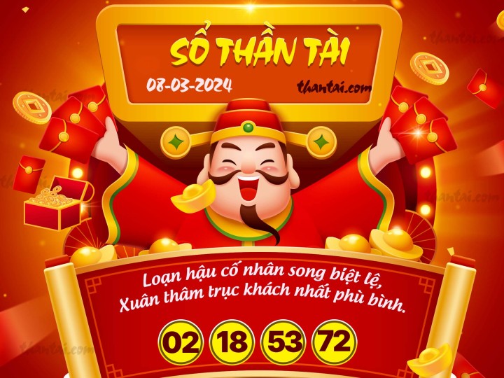 SỔ THẦN TÀI 22/02/2024