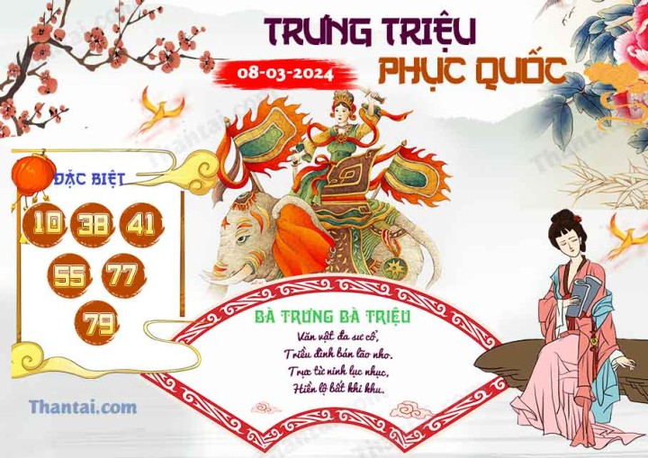 Trưng Triệu Phục Quốc 22/02/2024
