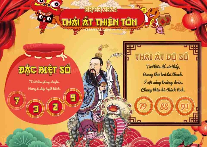 Thái Ất Thiên Tôn 22/02/2024