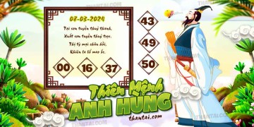 THIÊN MỆNH ANH HÙNG 08/03/2024