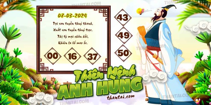 THIÊN MỆNH ANH HÙNG 22/02/2024