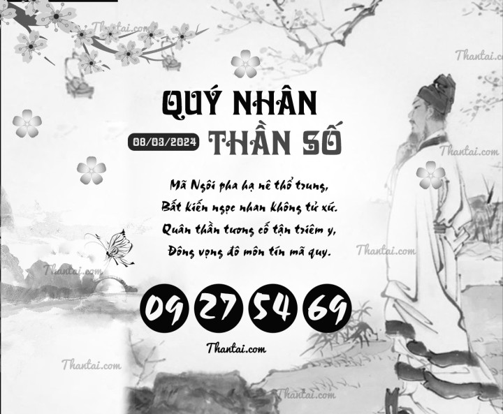 QUÝ NHÂN THẦN SỐ 22/02/2024