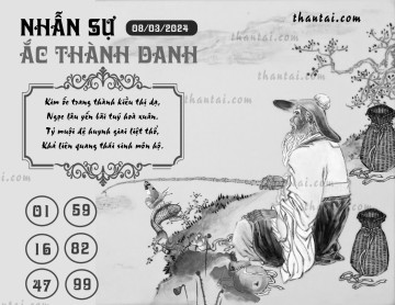 NHẪN SỰ ẮC THÀNH DANH 08/03/2024