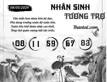 NHÂN SINH TƯƠNG TRỢ 08/03/2024