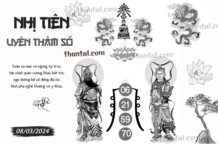 NHỊ TIÊN UYÊN THÂM SỐ 22/02/2024