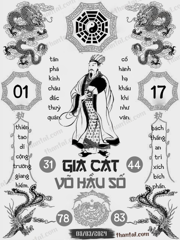 GIA CÁT VÕ HẦU SỐ 22/02/2024