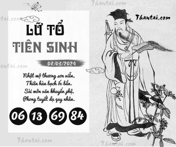 LỮ TỔ TIÊN SINH 08/03/2024