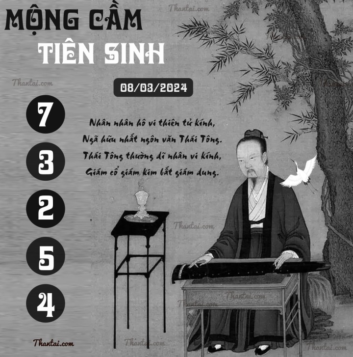 MỘNG CẦM TIÊN SINH 22/02/2024