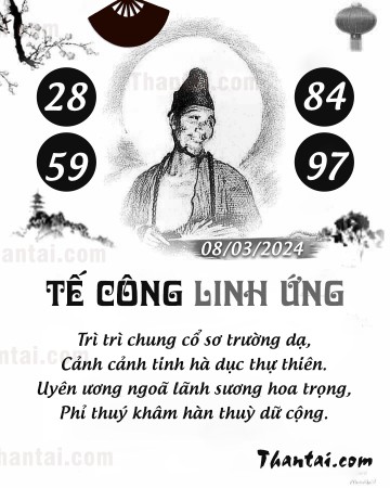 TẾ CÔNG LINH ỨNG 08/03/2024