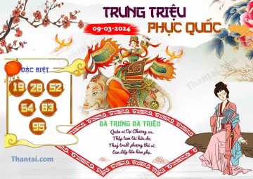 Trưng Triệu Phục Quốc 09/03/2024