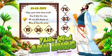 THIÊN MỆNH ANH HÙNG 09/03/2024