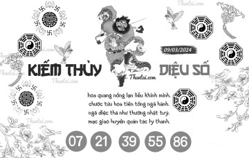 KIẾM THỦY DIỆU SỐ 09/03/2024